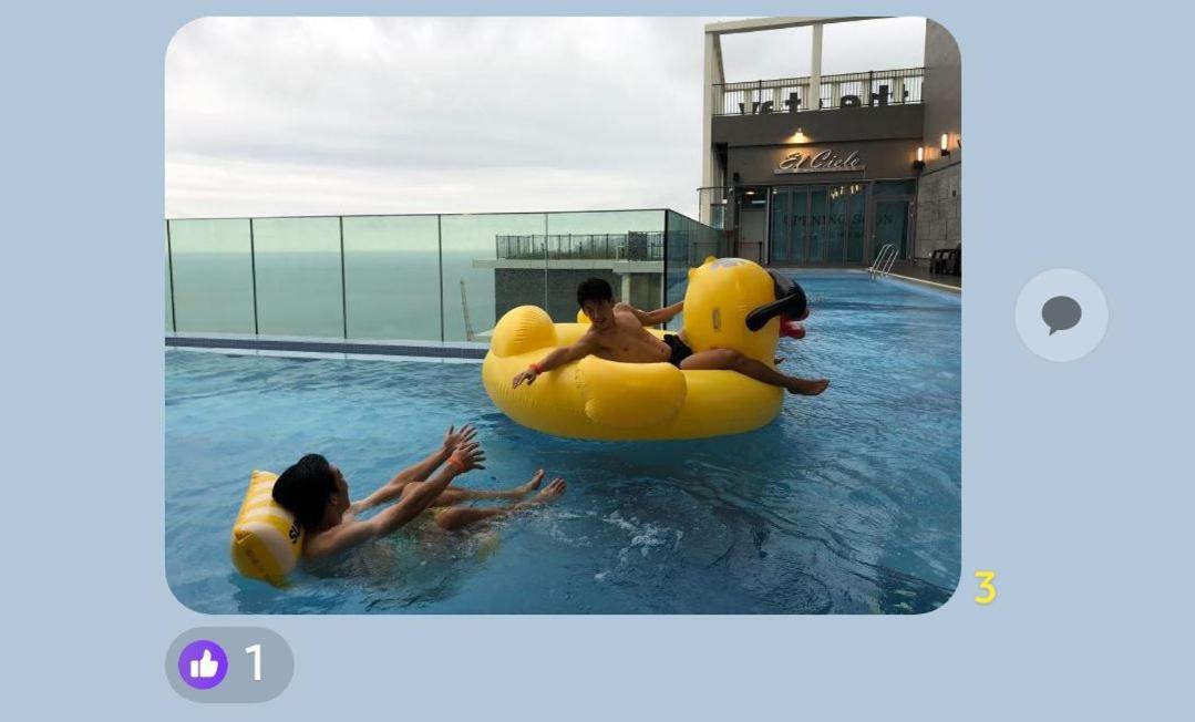 דירות בוסאן Haeundae Ocean Family מראה חיצוני תמונה